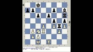 Baklan, Vladimir vs Turov, Maxim | World Chess U14, 1992, Duisburg Germany