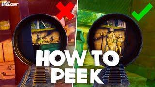 How to Left Peek Safely - Quick Peeks (Arena Breakout)