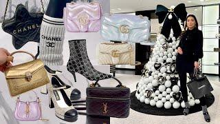 Christmas Luxury Shopping With Mum & Gifts | Luxury Shopping in Selfridges- Chanel, YSL, Gucci