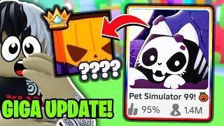 NAJWIĘKSZY UPDATE HALLOWEEN w PET SIMULATOR 99