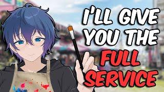 [ASMR] Femboy Face Painter Gives You The Full Service 