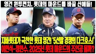 지바롯데가 극찬한 롯데 영건! ‘5선발 경쟁의 다크호스!’ 이민석-정현수, 2025년 롯데 마운드의 주인공 될까? 롯데의 젊은 피 폭발 준비 완료!