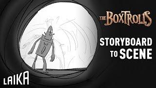 “Into the Boxtrolls‘ Lair” Storyboard to Scene — The Boxtrolls | LAIKA Studios