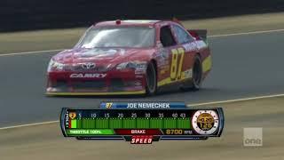 Joe Nemechek Crossover Headers Exhaust Pitch @ Sonoma 2012