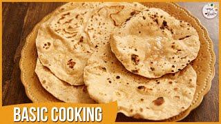 How To Make Chapati / Fulka / Roti | Basic Cooking | Recipe by Archana in Marathi