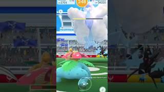 pokemon go mega Altaria raid battle #shorts #viralshorts