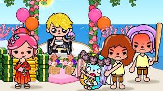 Poor Girl and Disabled Boy Get Married | Toca Life Story | Toca Boca