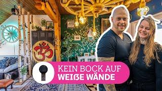 Viel Farbe, Kreativität und DIY – die kunterbunte Wohnung von Samuel & Annika | ARD Room Tour