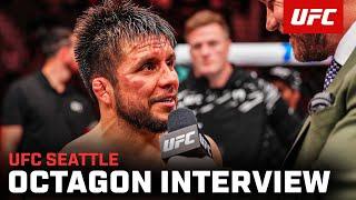 Henry Cejudo Octagon Interview | UFC Seattle