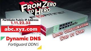 How to Configure Dynamic DNS on FortiGate Firewall - Dynamic Domain Name System