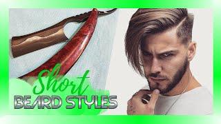  12 SHORT BEARD STYLES ️ SHORT Beard Trimming 🪒 Short Beard Styles for Men