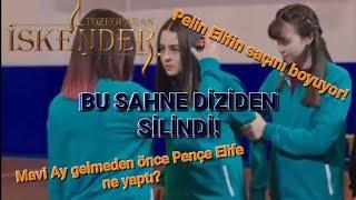 Bu sahne diziden silindi! Pençe Elifin saçını boyuyor! Tozkoparan İskender