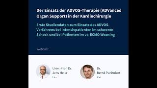 ADVITOS GmbH: Der Einsatz der ADVOS-Therapie in der Kardiochirurgie