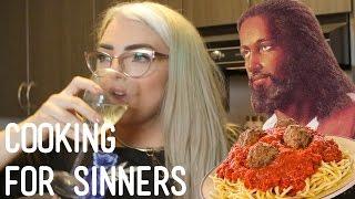 Drunk Cooking with Jesus: Nana's Pasta | Stef Sanjati
