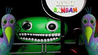 Garten Of BanBan Full Game + Ending - TRAPPED IN KINDERGARTEN WITH STRANGE CREATURES!