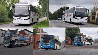 Buses at Grimsby Riverhead Exchange, Victoria Street & In Holton-le-moor (10/09/2024)