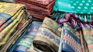 साड़ी 135₹/- से शुरू! सबसे सस्ती साड़िया Saree Wholesale Market surat #saree​​ #sareemarket​ #ajit