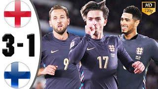 England vs Finland 3-1 Highlights & All Goals 2024 HD