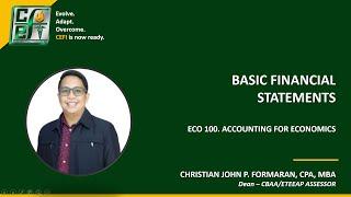 BaC. Basic Financial Statements