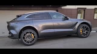 Как открыть капот у Aston Martin DBX?