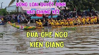 vòng loại Quyết định đua ghe ngo mở rộng giồng Riềng tỉnh Kiên Giang | Mỹ miền tây vlogs