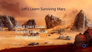 Surviving Mars Quick Start Guide Paradox Interactive Astrogeologist