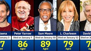 Famous Peoples Who Died in January 2025