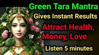 Listen this Mantra just 5 minutes a day | Bring Miracles in Your Life | Green Tara Mantra| #taramaa