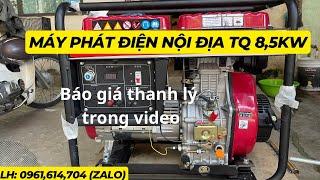 Máy phát điện nội địa Trung 8,5kw chuyên dùng cho trang trại, công trình | Kho Máy Nhật Minh Sơn