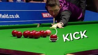 CRUCIAL "KICK" - Snooker Player's Worst Nightmare