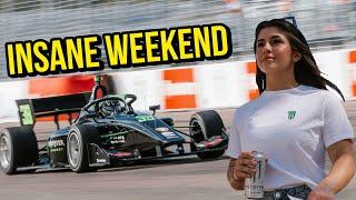 My First Indy NXT Race! *St.Pete Raceday Vlog*
