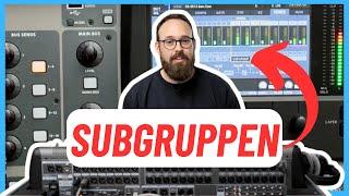 ECHTE Subgruppen erstellen auf dem Behringer X32 (NICHT DCA!!!)