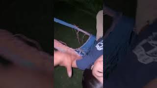 I fell off a hammock