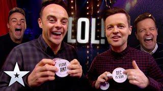 Ant & Dec's BEST BANTER & PRANKS! | Britain's Got Talent