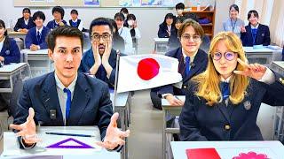 J'emmène des lycéens français  découvrir un lycée au Japon 