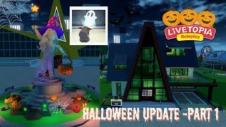 LIVETOPIA HALLOWEEN SPOOKY ADVENTURES UPDATE  PART 1// UPDATE 179 // Livetopia Roleplay (Roblox)