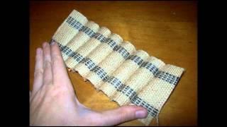 Jute Webbing Pumpkin Craft - BurlapFabric.com