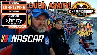 Phoenix Raceway Championship Camping Experience ~ I Got Hurt AGAIN!