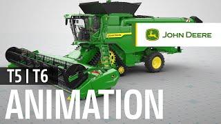 Discover the Future: JOHN DEERE T5 |T6 multi-drum combine, harvest 50 t/h in comfort