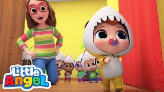 Baby Shark (Play At School) | Little Angel | Life at Sea | Kids Ocean Learning | Toddler Show