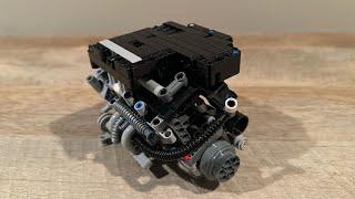 LEGO BMW B48/B46 2.0L TwinPower Turbo I4 Lego Engine Model (REMASTERED) with BMW Digital Tachometer