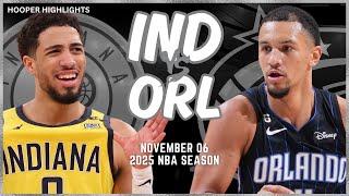 Indiana Pacers vs Orlando Magic Full Game Highlights | Nov 6 | 2025 NBA Season