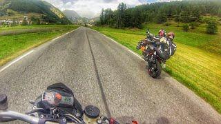 Riding the twisties / KTM 1290 Superduke R - 990 Superduke R - 600 Hornet / Col de l'Izoard