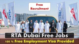 RTA Group Jobs In Dubai | Road and Transport Authority Jobs In Dubai With Visa #dubaijobs