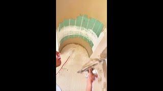 Painter Applying putty | Puttying for renovation #putty 250520