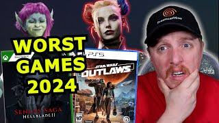 TOP 10 WORST GAMES of 2024!