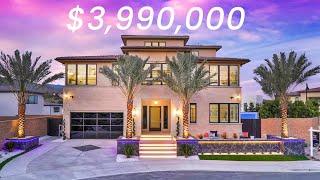 Inside a $3,990,000 Modern Luxury Home in Porter Ranch, California | New Construction Mansion Tour