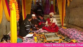 Happy Wedding Chandan Thakur Weds Shriya