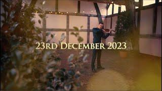 Christmas Greetings LIVE! Matt Glossop (Violin) in Concert Short Trailer