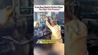 From Raw Steel to Perfect Pipes — The High-Tech Process! #SteelPipes #FactoryTour #MadeInPakistan